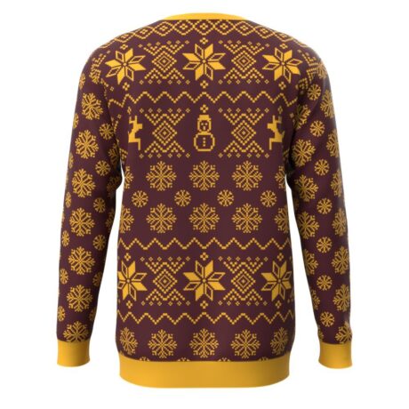 Loyola 'Blers Maroon Ugly Sweatshirt Back