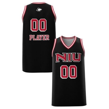 NIU Huskies Women's Basketball Pick-A-Player Replica Jersey (Black)