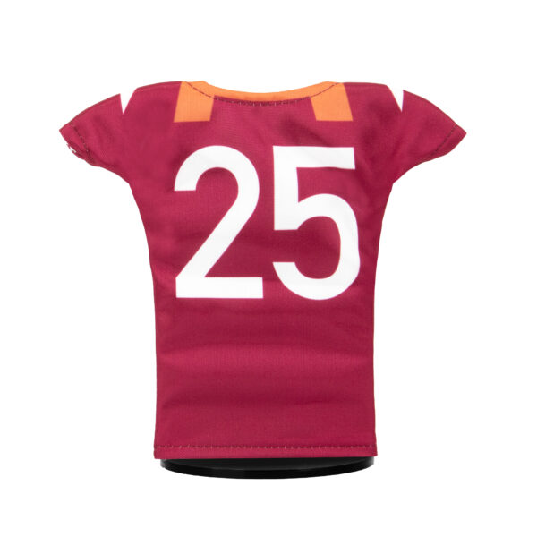 Virginia Tech Hokies Football #25 Miniature Sports Jersey Back