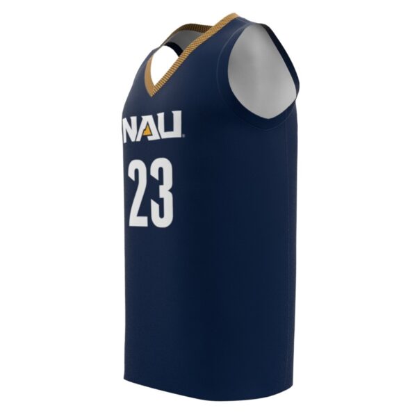 NAU Pick-A-Player NIL Basketball Jersey Side