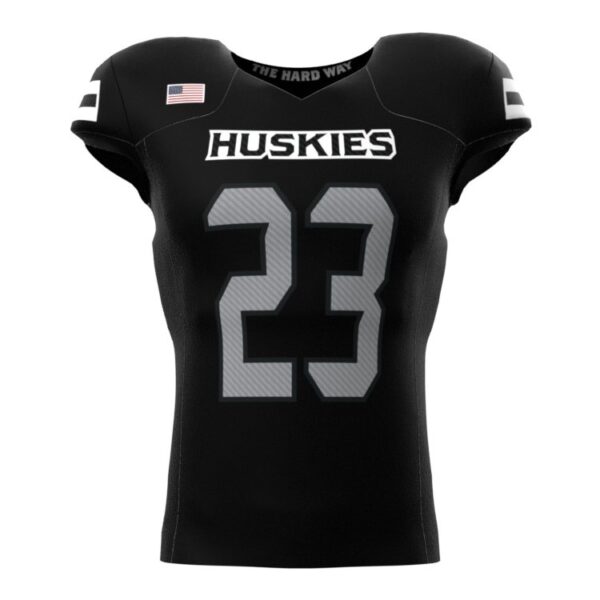 NIU Pick-A-Player NIL Jersey Black Front