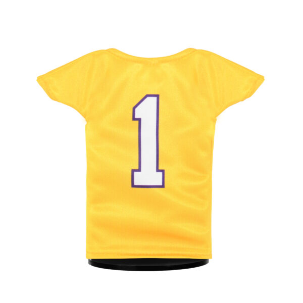 LSU Tiger Baseball Replica Mini Uniform Back