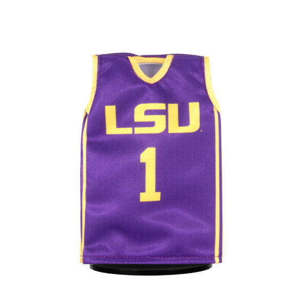LSU Tigers Basketball #1 Mini Sports Jersey Front