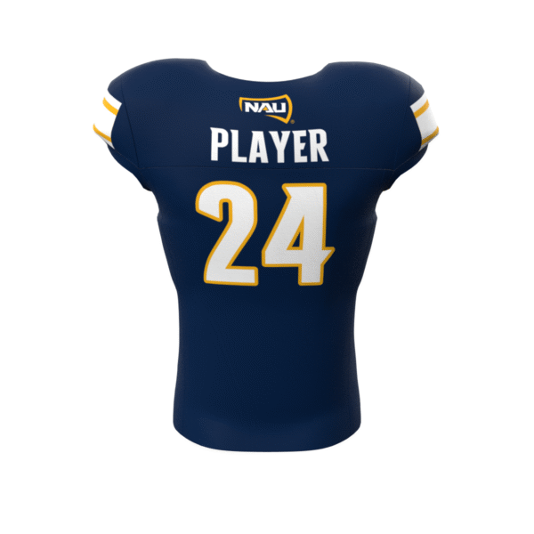 NAU Lumberjacks Football Pick-A-Player Replica Jersey Blue Back