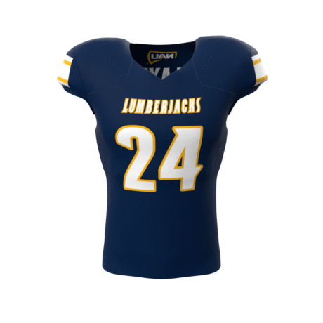 NAU Lumberjacks Football Pick-A-Player Replica Jersey Blue Front