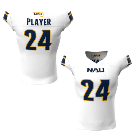 NAU Lumberjacks Football Pick-A-Player Replica Jersey White