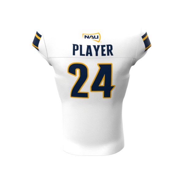 NAU Lumberjacks Football Pick-A-Player Replica Jersey White Back