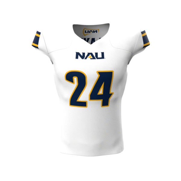 NAU Lumberjacks Football Pick-A-Player Replica Jersey White Front
