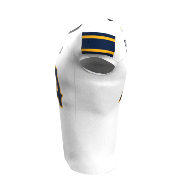 NAU Lumberjacks Football Pick-A-Player Replica Jersey White Side