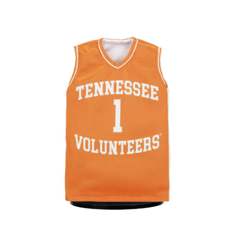 Tennessee Volunteers Basketball #1 Mini Sports Jersey (Orange) Front