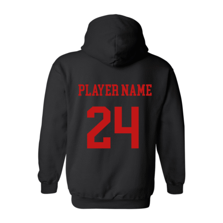 NIU Women's Basketball Hoodie Back
