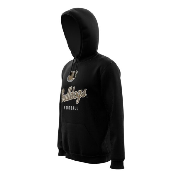 Bryant Bulldogs Football Women's Basketball Pick-A-Player Script Hoodie Side