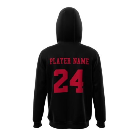 NIU Huskies Football Pick-A-Player Script Hoodie Back